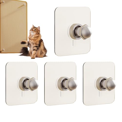 Katzenkratzmatte zur Wandbefestigung, Kratzmatte für Katzen, Sisal, vertikales Kratzbrett für Katzen von Generic