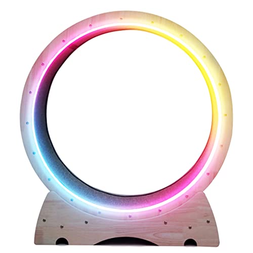 Katzenlaufrad, dimmbares LED-Katzenübungsrad, hölzernes Hamsterrad für Katzen, sehr einfach zu montierender Katzenturm mit Spinnrad, Laufrad für Zimmerkatzen Katzenlaufrad, dimmbares LED-Katzenübungsrad, hölzernes Hamsterrad für Katzen, sehr einfach zu montierender Katzenturm mit Spinnrad, Laufrad für Zimmerkatzen von Generic