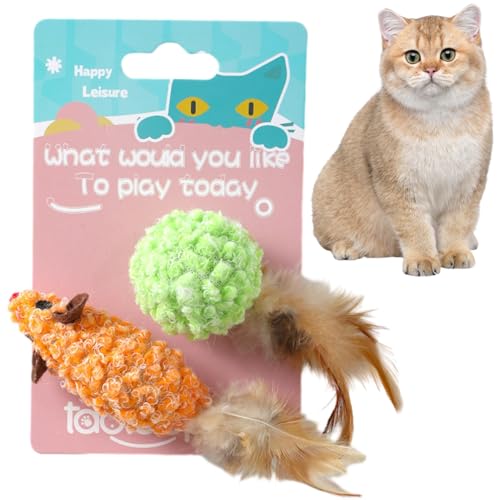 Katzenmausspielzeug – Robustes Katzenspielzeug Mit Realistischem Mäusedesign, Interaktives Katzenspielzeug Mit Katzenminze Für Katzen, Interaktives Plüsch-Mausspielzeug Mit Beißschutz Und Sound, Katze Katzenmausspielzeug – Robustes Katzenspielzeug Mit Realistischem Mäusedesign, Interaktives Katzenspielzeug Mit Katzenminze Für Katzen, Interaktives Plüsch-Mausspielzeug Mit Beißschutz Und Sound, Katze von Generic