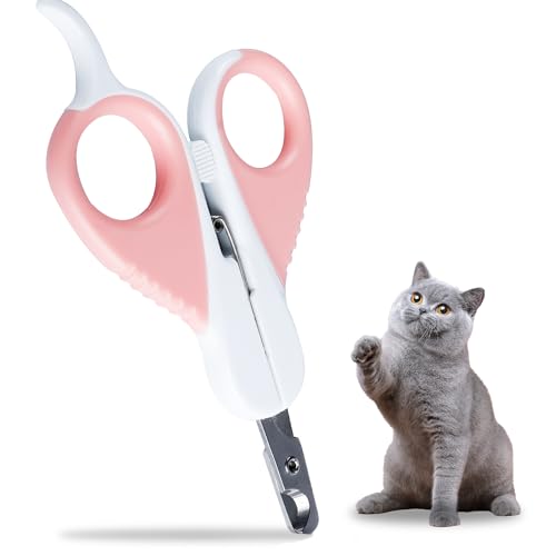 Katzennagelknipser - Professionelle Krallenzange aus Edelstahl, geeignet für Katzen, Kätzchen, Hamster, Kaninchen, Vögel und Kleintiere von Generic