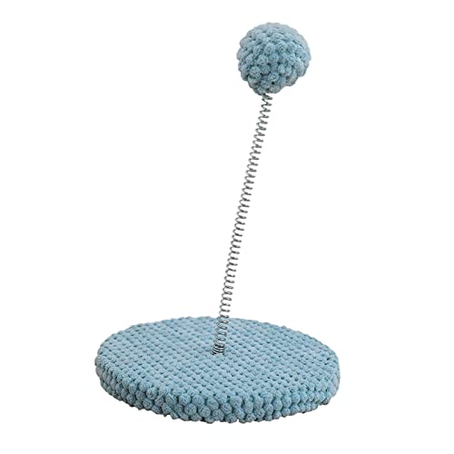 Katzenpfosten zum Kratzen Spielzeug mit Frühlings-Teaser, interaktives Spielzeug für Indoor-Katzen, Spielzeug, ideal für Katzen aller Art und Größe, blauer Ball Katzenpfosten zum Kratzen Spielzeug mit Frühlings-Teaser, interaktives Spielzeug für Indoor-Katzen, Spielzeug, ideal für Katzen aller Art und Größe, blauer Ball von Generic