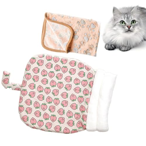 Katzenschlafsack, Haustierschlafsack – Kätzchenbett Winterkatzenbett | Kaschmir-Katzenschlafbett, Katzentasche, warmes Katzenbett Katzenschlafsack, Haustierschlafsack – Kätzchenbett Winterkatzenbett | Kaschmir-Katzenschlafbett, Katzentasche, warmes Katzenbett von Generic