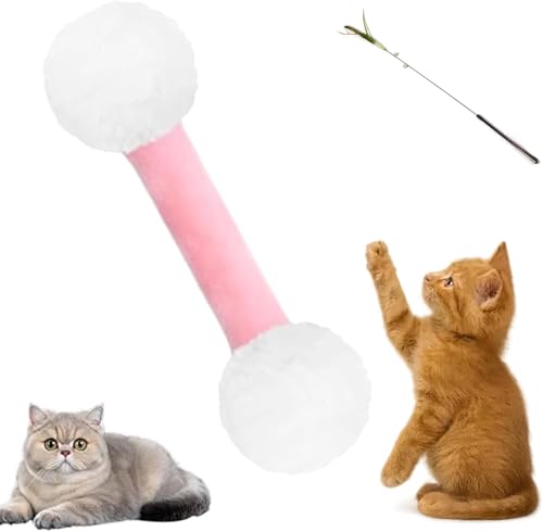 Katzenspielzeug, Katzenminze-Wattestäbchen, Wattestäbchen, große interaktive Katzen-Kick-Sticks, weiches Plüsch-Kauspielzeug, EIN Kickspielzeug-Set speziell für Haustiere. von Generic