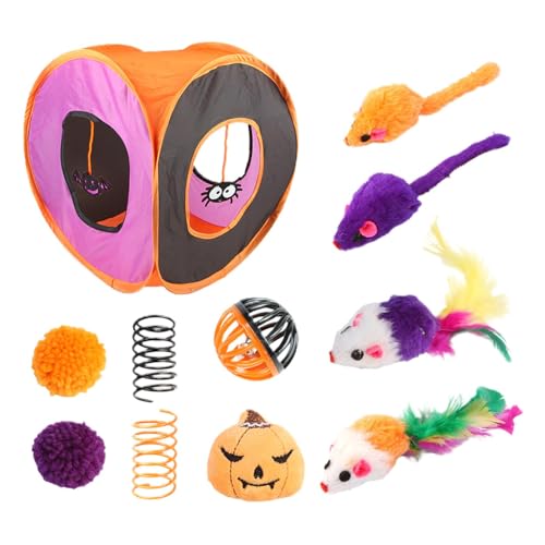 Katzenspielzeug für den Innenbereich – Katzentunnelspielzeug-Set, interaktives Katzenspielzeug | Kätzchen-Kit-Bundle, Katzentunnel für den Innenbereich, süßes Katzen-Spieltunnelspielzeug, interaktives Katzenspielzeug für den Innenbereich – Katzentunnelspielzeug-Set, interaktives Katzenspielzeug | Kätzchen-Kit-Bundle, Katzentunnel für den Innenbereich, süßes Katzen-Spieltunnelspielzeug, interaktives von Generic