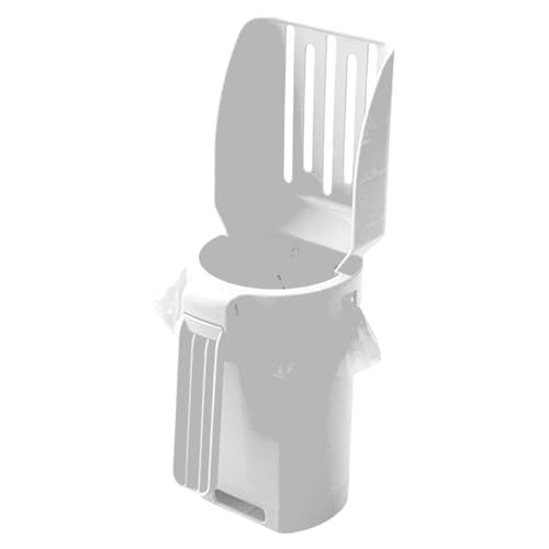 Katzenstreu-Sieb - Mülleimer für weiche Katzenabfälle | Katzentoilettenzubehör Mit Mülleimer | Cat Lifter Scooper Schaufelmülleimer | Tragbares Reinigungswerkzeug von Generic