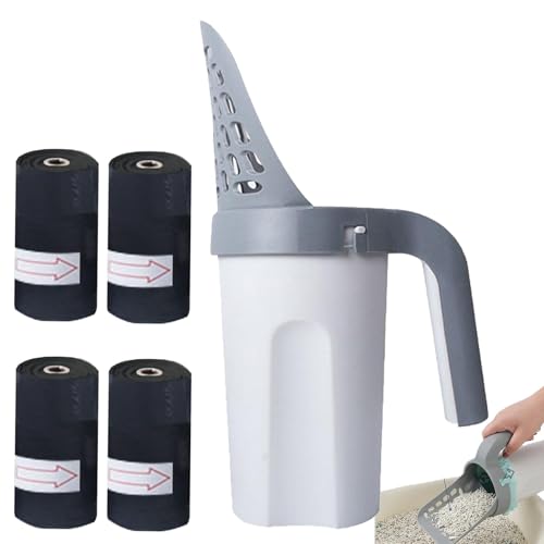 Katzenstreuschaufel, Katzenstreuschaufel für Katzentoilette - Kätzchenkotschaufel - Antihaftbeschichteter Light Weight, Kätzchenkotschaufel mit Müllbeutel für die Katzentoilette Katzenstreuschaufel, Katzenstreuschaufel für Katzentoilette - Kätzchenkotschaufel - Antihaftbeschichteter Light Weight, Kätzchenkotschaufel mit Müllbeutel für die Katzentoilette von Generic
