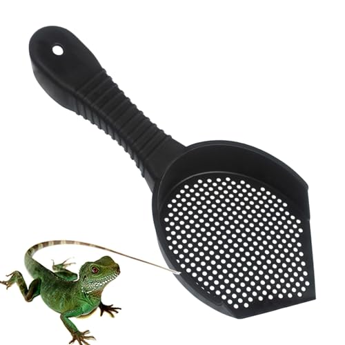 Katzenstreuschaufel - Ergonomischer Griff zum Aufhängen | Multifunktionale effektive Reinigung | Eckschaufel für Reptilienterrarium und Streumittel Katzenstreuschaufel - Ergonomischer Griff zum Aufhängen | Multifunktionale effektive Reinigung | Eckschaufel für Reptilienterrarium und Streumittel von Generic