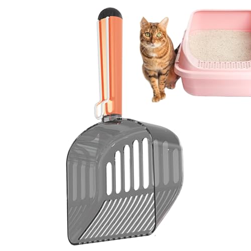 Katzenstreuschaufel – Haustierzubehör, Katzenschaufel | Katzenstreu-Tiefschaufel, Edelstahl-Katzenstreuschaufel, Katzenstreuschaufel-Reinigungswerkzeug, tragbare Katzenkotschaufel mit Verschlussclip Katzenstreuschaufel – Haustierzubehör, Katzenschaufel | Katzenstreu-Tiefschaufel, Edelstahl-Katzenstreuschaufel, Katzenstreuschaufel-Reinigungswerkzeug, tragbare Katzenkotschaufel mit Verschlussclip von Generic