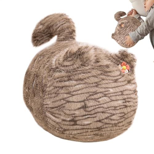Katzentier, Plüschtier für Katzen, Plüschtiere Mehrzweck-Plüschpuppe - Vielseitiges Plüschtier Dekokissen für Tiere für Wohnzimmer, Schlafzimmer, Auto von Generic