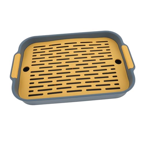 Katzentoilette, 4-teilig, Box, Kaninchentoilette, Katzenkäfige für den Innenbereich, groß, Meerschweinchenkäfig-Zubehör, Kaninchenkäfig für den Innenbereich, kleine Plastikbehälter, Einstreu – Herbst, Katzentoilette, 4-teilig, Box, Kaninchentoilette, Katzenkäfige für den Innenbereich, groß, Meerschweinchenkäfig-Zubehör, Kaninchenkäfig für den Innenbereich, kleine Plastikbehälter, Einstreu – Herbst, von Generic