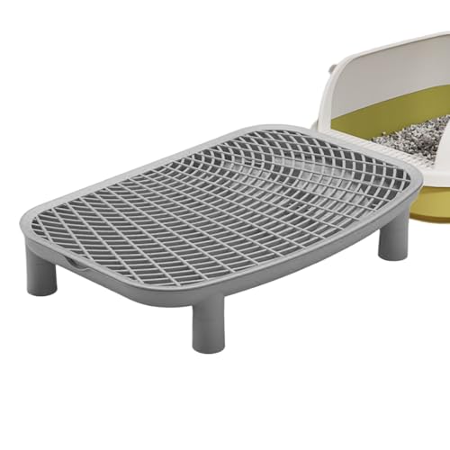 Katzentoilette, doppellagige Katzentoilette, leicht zu reinigen, für Schlafsaal, Arbeitszimmer, Wohnzimmer, Zuhause, Balkon, Schlafzimmer von Generic