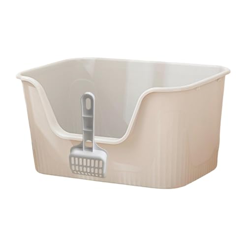 Katzentoilette, offene Katzentoilette mit Sieb, grau Katzentoilette, offene Katzentoilette mit Sieb, grau von Generic