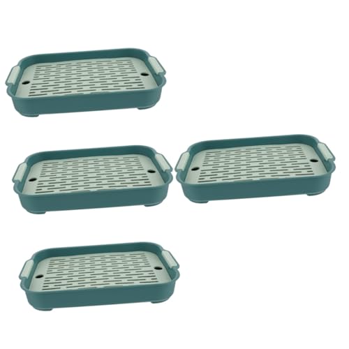 Katzentoilette 4-tlg. Box Kaninchentoilette Plastikbehälter Extra große Schale Plastikpalette Meerschweinchenkäfige Meerschweinchentoilette Kaninchenbadezimmer Hasenkäfig Behälter mit Deckel Sandbecke Katzentoilette 4-tlg. Box Kaninchentoilette Plastikbehälter Extra große Schale Plastikpalette Meerschweinchenkäfige Meerschweinchentoilette Kaninchenbadezimmer Hasenkäfig Behälter mit Deckel Sandbecke von Generic