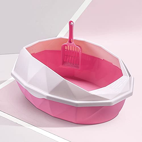Katzentoilette Abnehmbare Kunststoff-Haustiertoilette Halbgeschlossene Anti-Splash Wiederverwendbare Katzenbettpfannen Haustiertoilette Reinigungsmittel Haustiertoilette (Farbe: 4, Größe: 38X27X14Cm) Katzentoilette Abnehmbare Kunststoff-Haustiertoilette Halbgeschlossene Anti-Splash Wiederverwendbare Katzenbettpfannen Haustiertoilette Reinigungsmittel Haustiertoilette (Farbe: 4, Größe: 38X27X14Cm) von Generic