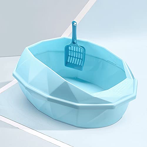 Katzentoilette Abnehmbare Kunststoff-Katzentoilette für Haustiere Halbgeschlossene Anti-Splash Wiederverwendbare Katzenbettpfannen Haustiertoilette Reinigungsmittel Haustiertoilette (Farbe: 3, Größe: Katzentoilette Abnehmbare Kunststoff-Katzentoilette für Haustiere Halbgeschlossene Anti-Splash Wiederverwendbare Katzenbettpfannen Haustiertoilette Reinigungsmittel Haustiertoilette (Farbe: 3, Größe: von Generic