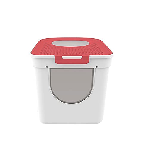 Katzentoilette Clamshell-Katzentoilette mit zwei Türen mit Top-Entry Große spritzwassergeschützte Katzentoilette Vollständig geschlossenes Deodorant Katzenkot Katzentoilette Katzentoilette Tablett Hau Katzentoilette Clamshell-Katzentoilette mit zwei Türen mit Top-Entry Große spritzwassergeschützte Katzentoilette Vollständig geschlossenes Deodorant Katzenkot Katzentoilette Katzentoilette Tablett Hau von Generic