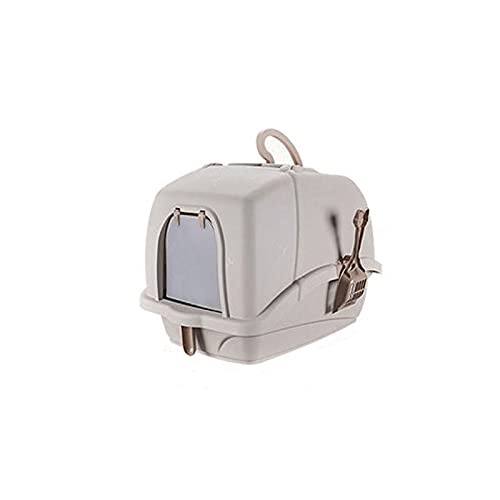 Katzentoilette Katzentoilette Katzentoilette Vollständig geschlossenes Deodorant Großes Katzentöpfchen mit Griff, leicht zu reinigende Katzentoilette für den Innenbereich Haustiertoilette (Farbe: A) Katzentoilette Katzentoilette Katzentoilette Vollständig geschlossenes Deodorant Großes Katzentöpfchen mit Griff, leicht zu reinigende Katzentoilette für den Innenbereich Haustiertoilette (Farbe: A) von Generic