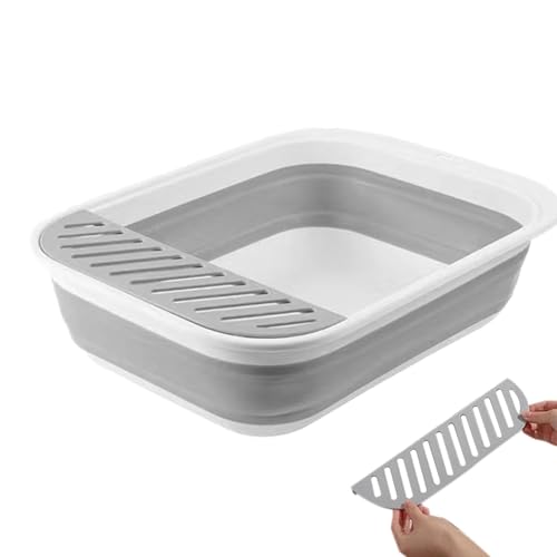 Katzentoilette – Offene Katzentoilette, Katzentoilette mit Drahtgeflecht | Katzentoilette, kompaktes Design, pflegeleicht, praktisches Haustierzubehör, Komfort für Katzen Katzentoilette – Offene Katzentoilette, Katzentoilette mit Drahtgeflecht | Katzentoilette, kompaktes Design, pflegeleicht, praktisches Haustierzubehör, Komfort für Katzen von Generic