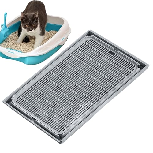 Katzentoiletten-Mappe: Teppiche zur Müllsammlung, Katzenteppich, der nicht vorteilhaft ist, abnehmbare Matte, praktisches Zubehör, um Böden sauber zu halten, zu vermeiden Katzentoiletten-Mappe: Teppiche zur Müllsammlung, Katzenteppich, der nicht vorteilhaft ist, abnehmbare Matte, praktisches Zubehör, um Böden sauber zu halten, zu vermeiden von Generic