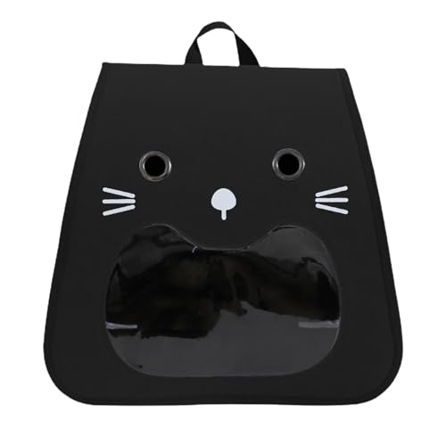 Katzentragetasche, tragbarer Rucksack zum Ausgehen, atmungsaktive Welpen-Tragetasche, tragbar, lächelndes Gesicht, faltbare Haustier-Tragetasche, Katzenbedarf, Haustier-Reisetasche für Katzentragetasche, tragbarer Rucksack zum Ausgehen, atmungsaktive Welpen-Tragetasche, tragbar, lächelndes Gesicht, faltbare Haustier-Tragetasche, Katzenbedarf, Haustier-Reisetasche für von Generic