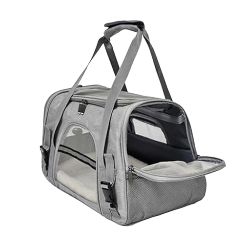Katzentragetasche – weiche Haustier-Tragetaschen | Katzentransportträger | Schultertasche | Faltbarer Haustier-Reisetransporter mit Schultergurt für Welpen, Kätzchen, Haustiere Katzentragetasche – weiche Haustier-Tragetaschen | Katzentransportträger | Schultertasche | Faltbarer Haustier-Reisetransporter mit Schultergurt für Welpen, Kätzchen, Haustiere von Generic