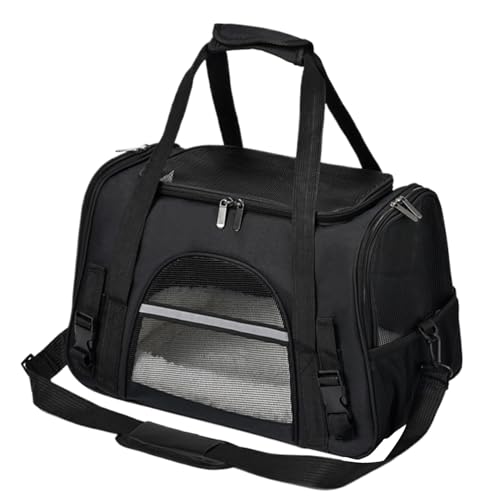 Katzentragetasche – weiche Haustier-Tragetaschen | Katzentransportträger | Schultertasche | Faltbarer Haustier-Reisetransporter mit Schultergurt für Welpen, Kätzchen, Haustiere Katzentragetasche – weiche Haustier-Tragetaschen | Katzentransportträger | Schultertasche | Faltbarer Haustier-Reisetransporter mit Schultergurt für Welpen, Kätzchen, Haustiere von Generic