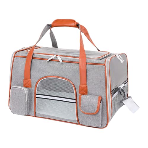 Katzentransportbox | Katzentransportbox | Reisetransportbox für Katzen | Atmungsaktive Tiertransportbox mit faltbaren Händen für Hunde und Katzen | Hundetasche Katzentasche | Transport von Generic