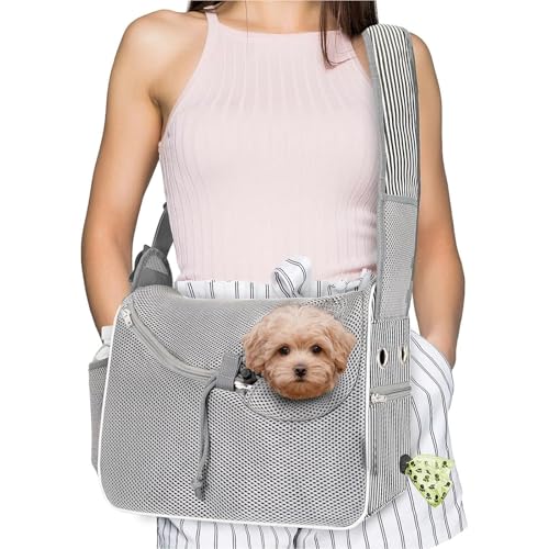 Katzentransportbox Weichkoffer faltbar ventiliert leicht Ausbruchsicher Für Auto flugzeugtauglich für Hund für Katzen für Kleintiere(Gray) von Generic