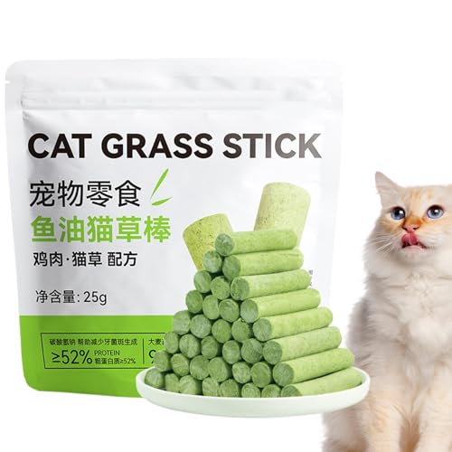 Katzenzahn-Reinigungsstab, Katzengras für Hauskatzen,Outdoor-Katzengras-Snack-Stick, Zahnen, Reinigen, Kaustick - Katzengras-Stäbchen-Snacks, Haustierbedarf für Katzenkätzchen im Innen- und Außenberei Katzenzahn-Reinigungsstab, Katzengras für Hauskatzen,Outdoor-Katzengras-Snack-Stick, Zahnen, Reinigen, Kaustick - Katzengras-Stäbchen-Snacks, Haustierbedarf für Katzenkätzchen im Innen- und Außenberei von Generic