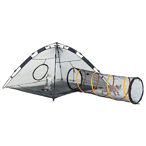 Katzenzelt Outdoor Katzengehege Innen, Tragbares Katzengehege Outdoor Katzenhaus Einschließlich Katze, Kätzchen und Kleintiere Katze Outdoor Laufstall Geschlossen mit Aufbewahrungstasche Katzenzelte Katzenzelt Outdoor Katzengehege Innen, Tragbares Katzengehege Outdoor Katzenhaus Einschließlich Katze, Kätzchen und Kleintiere Katze Outdoor Laufstall Geschlossen mit Aufbewahrungstasche Katzenzelte von Generic