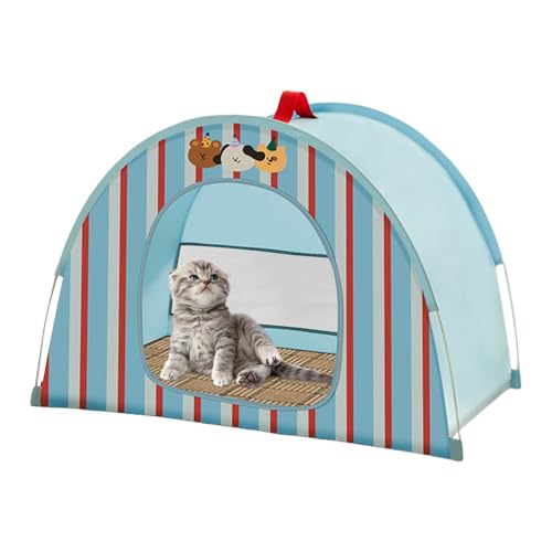 Katzenzelt - Wasserdichtes Katzenhaus für Katzen und Hunde - Faltbares atmungsaktives Haus mit Belüftung für Kätzchen, Welpen, und Kleintiere - Waschbar und Tragbar von Generic