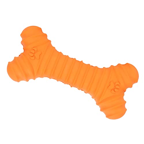 Kauspielzeug für Hunde, Leicht zu Reinigender Zahnknochen, Schönes Design, Bequem und Langlebig für Haustiere (ORANGE) von Generic