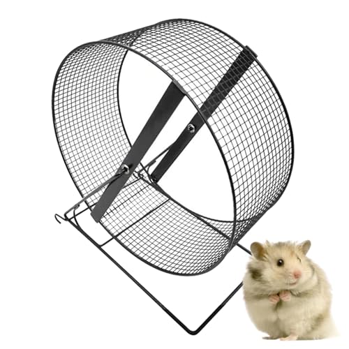 Kleines Hamsterrad Kleintierrad Laufrad Hamsterrad Lustiges Hamsterspielzeug für Mäuse Gerbils Hamster Mäuse von Generic