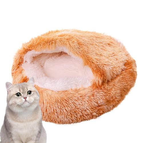 Kleines Luxus-Hundebett, weich und bequem, Katzenhaus mit rutschfestem Boden, leicht zu reinigen, perfekt für Haustierversorgung und Wohlbefinden von Generic