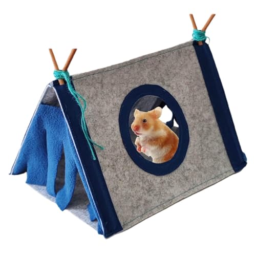 Kleines Tierheimunterkunft - Haustierzelt Für Karren | Innenkatze Schutz Mit Abnehmbarem Kissen, Dreieckigem Haus Für Katzen, Kaninchen Und Kleine Tiere | Faltbar, Langlebig, Leicht Zu Reduzieren Kleines Tierheimunterkunft - Haustierzelt Für Karren | Innenkatze Schutz Mit Abnehmbarem Kissen, Dreieckigem Haus Für Katzen, Kaninchen Und Kleine Tiere | Faltbar, Langlebig, Leicht Zu Reduzieren von Generic