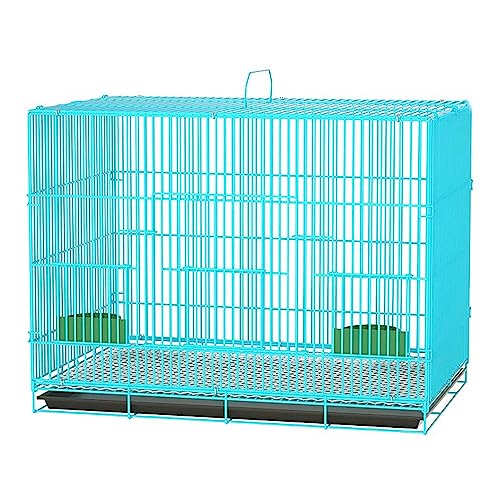 Kleintierkäfig Kaninchen Meerschweinchen Chinchillas Käfig w/Pull Out Tray Wasserflasche Futterschale Huhn Ente Haus von Generic