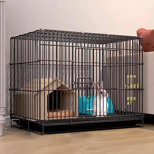 Kleintierkäfig für Kaninchen Innenhasenkäfig mit ausziehbarem Tablett Metall Meerschweinchenkäfig Chinchillakäfig Entenhaus Kleintierkäfig für Kaninchen Innenhasenkäfig mit ausziehbarem Tablett Metall Meerschweinchenkäfig Chinchillakäfig Entenhaus von Generic