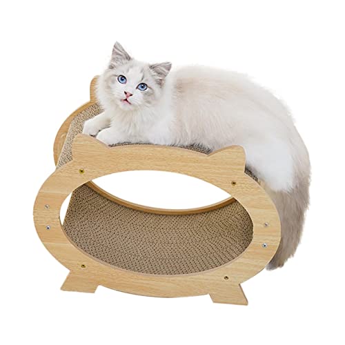 Kratzbaum für Katzen, Haus-Design, Katzenkratzer für Indoor-Katzen – Katzenkratzbaum Lounge Bett mit 2 Kratzbrett-Pads, Katzenkratzrampe, Katzen-Kratzspielzeug Feilen Nägel, Katzenliebhaber Kratzbaum für Katzen, Haus-Design, Katzenkratzer für Indoor-Katzen – Katzenkratzbaum Lounge Bett mit 2 Kratzbrett-Pads, Katzenkratzrampe, Katzen-Kratzspielzeug Feilen Nägel, Katzenliebhaber von Generic