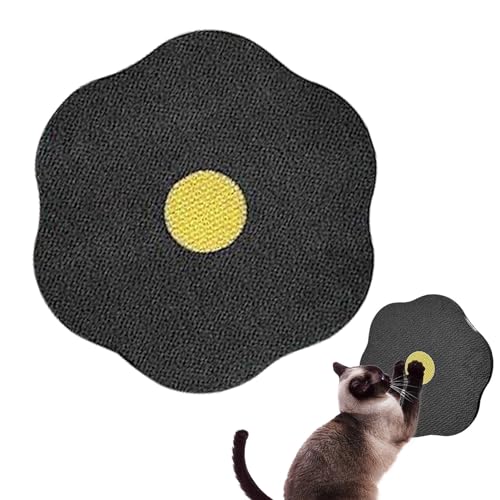 Kratzkissen für Katzen, aus Karton für Katzen, abnehmbarer Kratzbrett für Katzen, Kratzzubehör mit hoher Dichte, beruhigendes Spielzeug für Haustiere von Generic