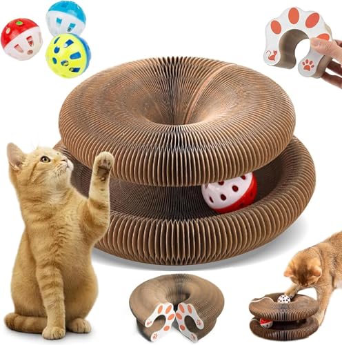 Kratzkokon, Tragbare Pet Cat Scratch Board, Tragbare Advanced Neu Katzen Kratzbrett, Zur Linderung Von Katzenangst, Intelligenzspielzeug Katzenspielzeug Für Katzen, Den Drinnen Und Draußen (1PC) von Generic