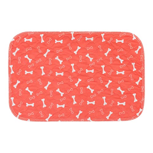 Kühlmatte Hund Haustier-urin-pad Kann Gewaschen Werden Hunde-urin-pad Feuchtigkeitsbeständige Anti-rutsch-hundetrainingsmatte Haushaltshundematte, Rote Unterseite, Weiße Knochen, M: 70 * 80 cm Kühlmatte Hund Haustier-urin-pad Kann Gewaschen Werden Hunde-urin-pad Feuchtigkeitsbeständige Anti-rutsch-hundetrainingsmatte Haushaltshundematte, Rote Unterseite, Weiße Knochen, M: 70 * 80 cm von Generic