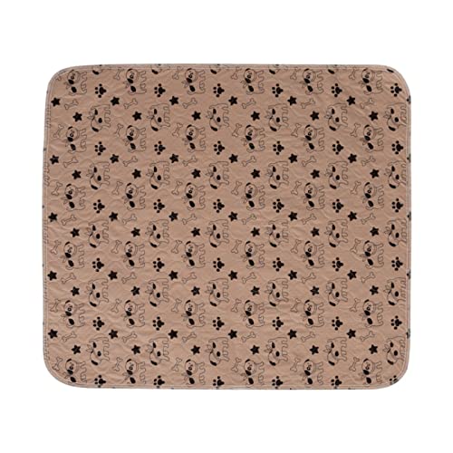 Kühlmatte Hund Haustier-urin-pad Kann Gewaschen Werden Hunde-urin-pad Feuchtigkeitsbeständige rutschfeste Hundetrainingsmatte Haushaltshundematte, Brauner Welpe + Knochen, M: 70 * 80 cm Kühlmatte Hund Haustier-urin-pad Kann Gewaschen Werden Hunde-urin-pad Feuchtigkeitsbeständige rutschfeste Hundetrainingsmatte Haushaltshundematte, Brauner Welpe + Knochen, M: 70 * 80 cm von Generic