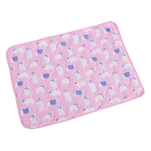 Kühlmatte Hund Kühlmatte Für Hunde Eispad Für Haustiere, Sommerkühlung, Eisseide, Isomatte, Katze, Sofa, Anti-Biss-hundeeis-pad, Haustiermatte, Dick Bedrucktes Rosa, S 40 X 50 cm Kühlmatte Hund Kühlmatte Für Hunde Eispad Für Haustiere, Sommerkühlung, Eisseide, Isomatte, Katze, Sofa, Anti-Biss-hundeeis-pad, Haustiermatte, Dick Bedrucktes Rosa, S 40 X 50 cm von Generic