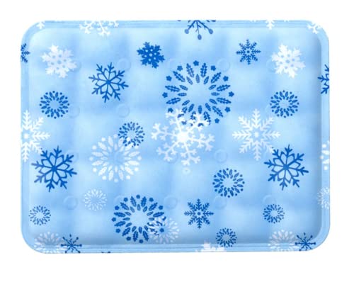 Kühlmatte Hund Kühlmatte Für Hunde Pet Ice Pad Gel Soft Ice Pad Hundematte Cat Ice Nest Isomatte Cooling Pad Sommer Auto Kissen, Blue Snowflake, 30 * 40cm Kühlmatte Hund Kühlmatte Für Hunde Pet Ice Pad Gel Soft Ice Pad Hundematte Cat Ice Nest Isomatte Cooling Pad Sommer Auto Kissen, Blue Snowflake, 30 * 40cm von Generic