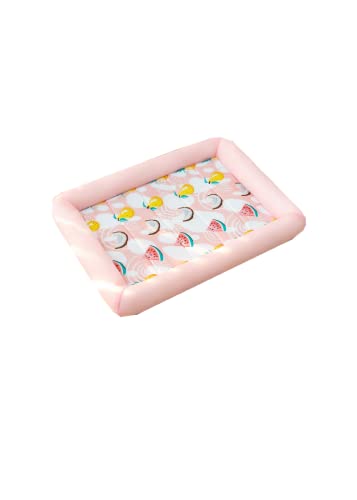 Kühlmatte Hund Kühlmatte Für Hunde Sommer Hundehütte Four Seasons Universal Sommermatte Zwinger Teddy Hundekatzenhütte Sommer Eismatte Hundematte Cool Zwinger Heimtierbedarf, Rosa Wassermelone, S Kühlmatte Hund Kühlmatte Für Hunde Sommer Hundehütte Four Seasons Universal Sommermatte Zwinger Teddy Hundekatzenhütte Sommer Eismatte Hundematte Cool Zwinger Heimtierbedarf, Rosa Wassermelone, S von Generic