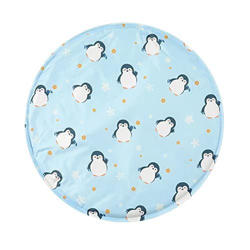 Kühlmatte Hund Sommer-Haustier-EIS-pad, Hundematte, Katzen-eisnest, Schlafunterlage, Kühlunterlage, Hundekühlunterlage, Gel, Weiche Eisunterlage, Runder Pinguin-typ, Durchmesser 50 cm Kühlmatte Hund Sommer-Haustier-EIS-pad, Hundematte, Katzen-eisnest, Schlafunterlage, Kühlunterlage, Hundekühlunterlage, Gel, Weiche Eisunterlage, Runder Pinguin-typ, Durchmesser 50 cm von Generic