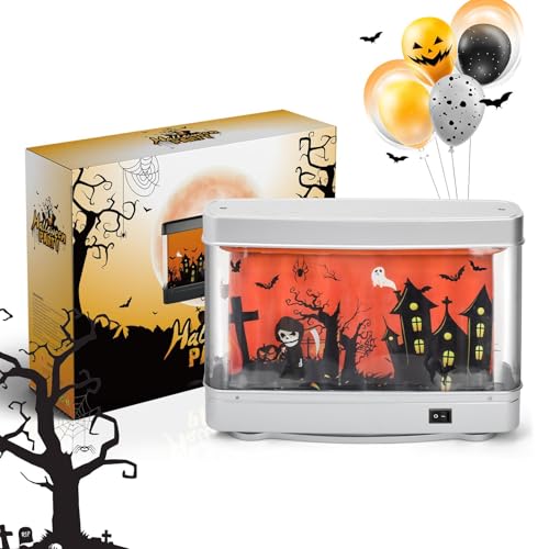 Künstliche Halloween-Aquarium-Lampe, beweglicher Geist, dekorative Aquarium-Lampe, LED-Tischlicht, künstliches Aquarium, Halloween-LED-Licht für Zuhause, Büro, Kinder, Männer und Frauen Künstliche Halloween-Aquarium-Lampe, beweglicher Geist, dekorative Aquarium-Lampe, LED-Tischlicht, künstliches Aquarium, Halloween-LED-Licht für Zuhause, Büro, Kinder, Männer und Frauen von Generic