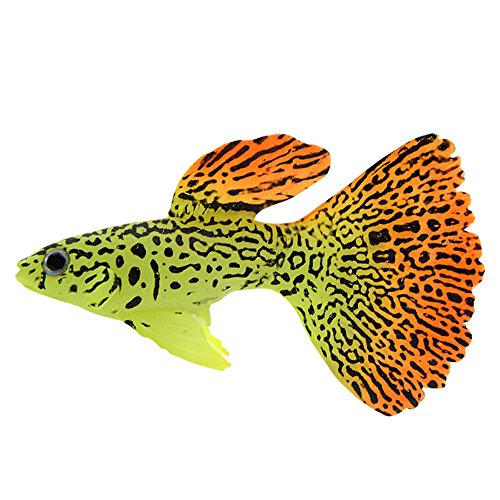 Kunststoff Dekor Geschenk Fake Fish Gold Aquarium Tank Faux Orname Schwimmen Aquarium Zubehör Aquarium Online Kaufen (C, One Size) von Generic