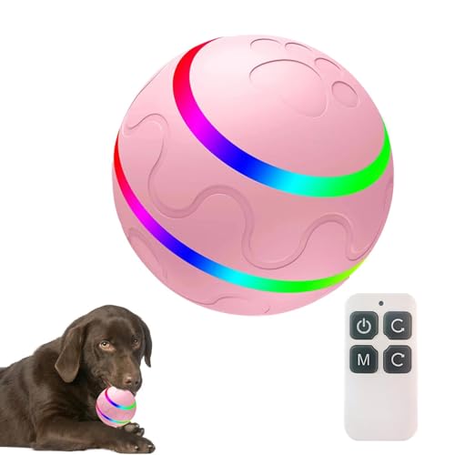 LED Hundespielzeug mit Fernbedienung IP54 wasserdicht LED - intelligentes Welpenspielzeug mit 3 Modi für interaktives Spielzeug innen und außen mit Vermeamen Sensor LED Hundespielzeug mit Fernbedienung IP54 wasserdicht LED - intelligentes Welpenspielzeug mit 3 Modi für interaktives Spielzeug innen und außen mit Vermeamen Sensor von Generic
