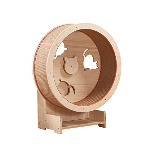 Laufrad für Katzen, Laufrad für Katzen, Laufband für Katzen, Roller für Haustiermöbel aus massivem Holz, Fitness-Gerät zur Gewichtsreduktion, Kratzbaum für Katzen, für alle Katzen zur Gewich Laufrad für Katzen, Laufrad für Katzen, Laufband für Katzen, Roller für Haustiermöbel aus massivem Holz, Fitness-Gerät zur Gewichtsreduktion, Kratzbaum für Katzen, für alle Katzen zur Gewich von Generic